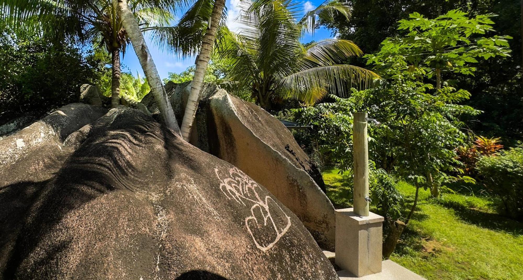 Cocotier du Rocher La Digue Exterior foto